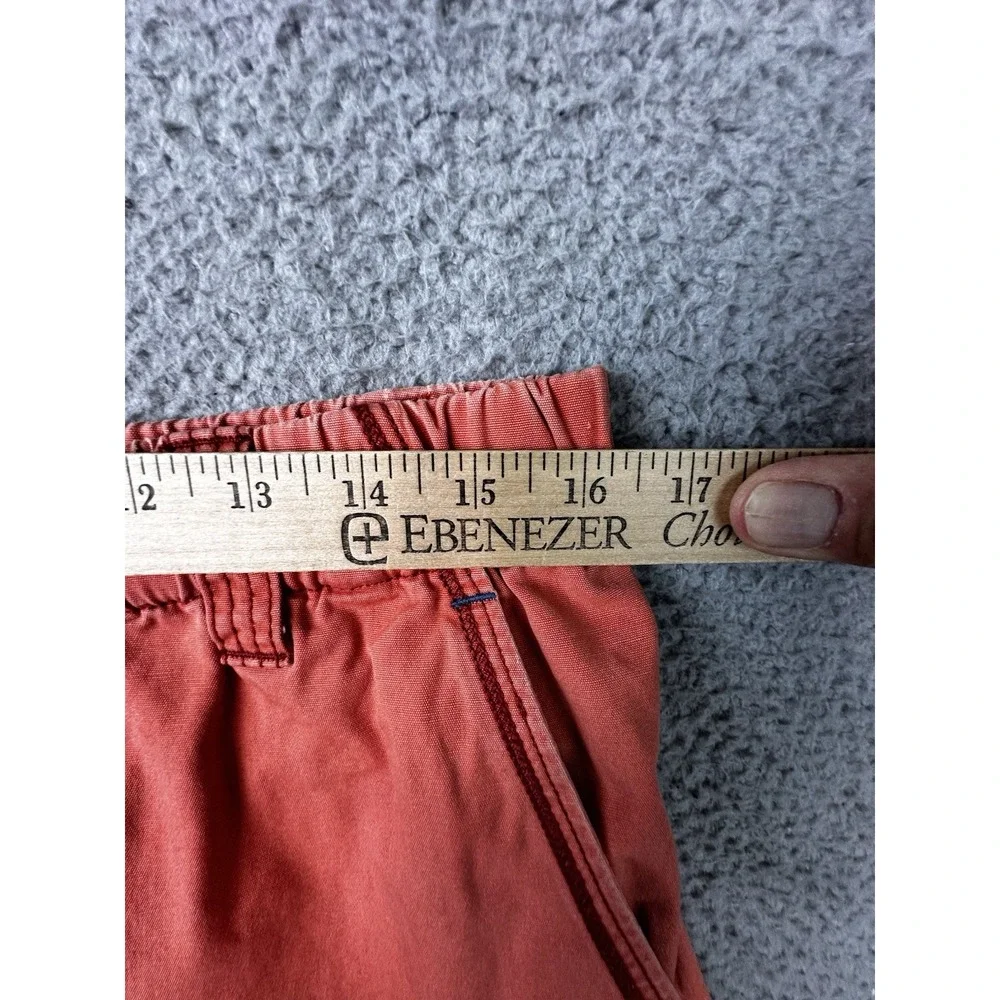 Tommy Bahama Cargo Shorts Mens Medium Coral Elastic Drawstring Relax